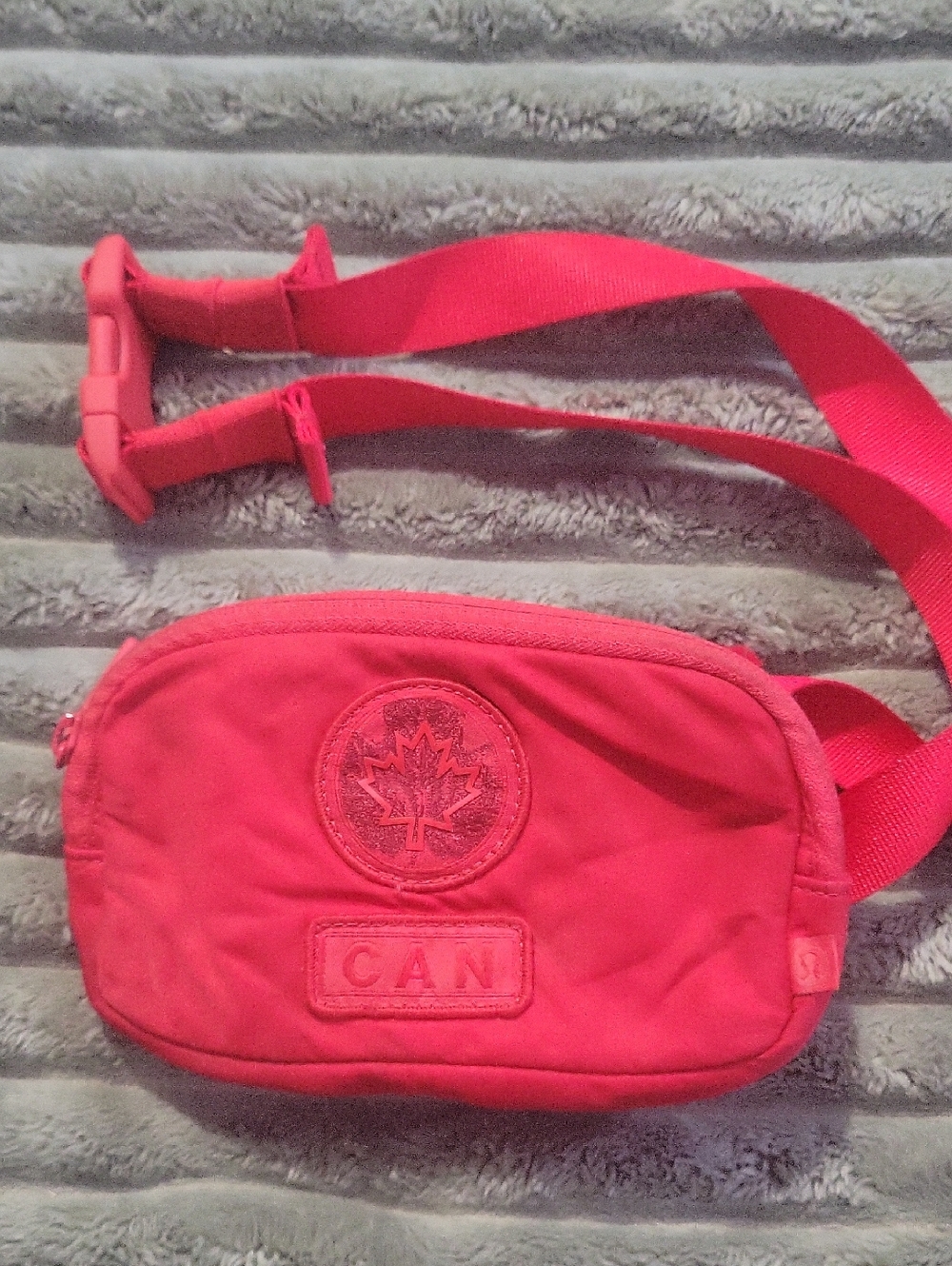 lululemon athletica Red Compact Waist Bag / Fanny Pack